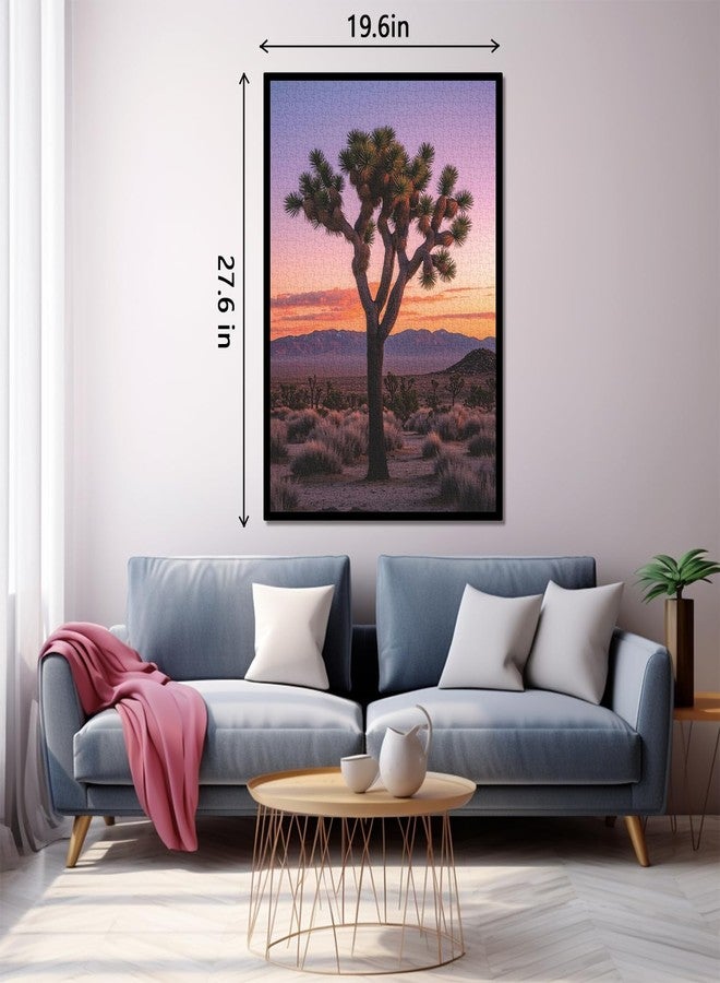 PPuzzling National Parks Puzzles 1000 Pieces for Adults, Nature Joshua Tree Plant Jigsaw Puzzles, Tree of Life Puzzles as Home Decor - Image 3
